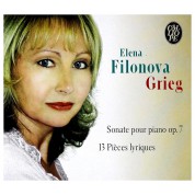 Grieg: Piano Sonata, Op. 7 / 13 Lyric Pieces - CD