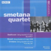 Smetana Quartet: Beethoven, Mozart, Smetana - CD