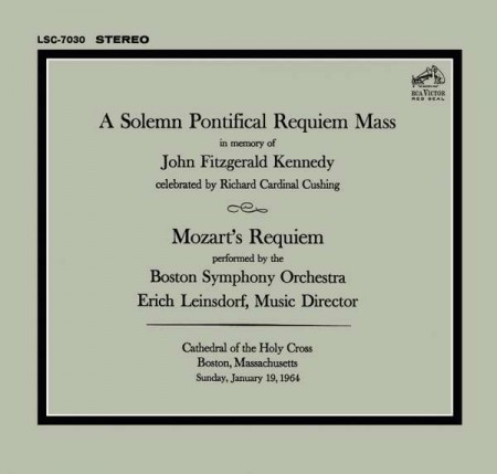 Erich Leinsdorf, Boston Symphony Orchestra: Mozart: Requiem KV 626 - CD