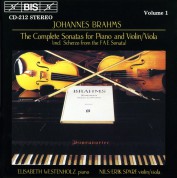 Elisabeth Westenholz, Nils-Erik Sparf: Brahms: Violin Sonatas - CD