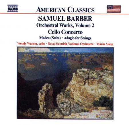 Marin Alsop, Royal Scottish National Orchestra, Wendy Warner: Barber: Cello Concerto - Medea Suite - Adagio for Strings - CD