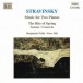 Stravinsky: Music for Two Pianos - CD