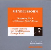 George Szell: Mendelssohn: Symphony No.4 (Szell Edition Vol.7) - CD