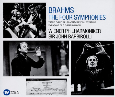 Wiener Philharmoniker, John Barbirolli: Brahms: Symphonies 1-4 - CD