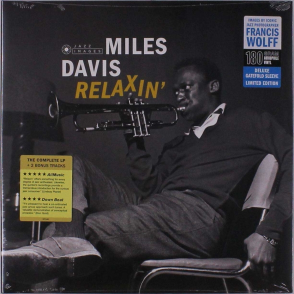 Miles Davis - Relaxin' (Images by Iconic Photographer Francis Wolff)