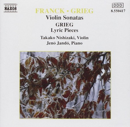 Takako Nishizaki, Jenö Jandó: Franck/ Grieg: Violin Sonatas - CD