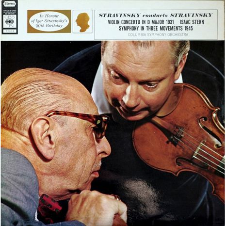 Isaac Stern, Columbia Symphony Orchestra, Igor Stravinsky: Stravinsky: Violin Concerto - Plak Foto #1