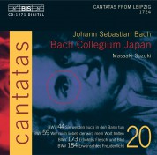 Bach Collegium Japan, Masaaki Suzuki: J.S. Bach: Cantatas, Vol. 20 (BWV 184, 173, 59, 44) - CD