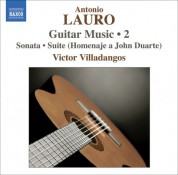Victor Villadangos: Lauro: Guitar Music, Vol. 2 - Sonata / 4 Estudios / Suite - CD