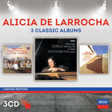 Alicia de Larrocha: Three Classic Albums - CD