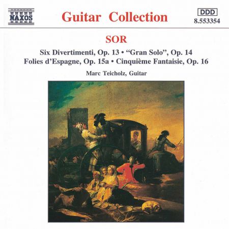 Marc Teicholz: Sor: 6 Divertimenti, Op. 13 / Cinquieme Fantaisie, Op. 16 - CD