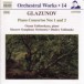 Glazunov, A.K.: Orchestral Works, Vol. 14 - Piano Concertos Nos. 1 and 2 - CD