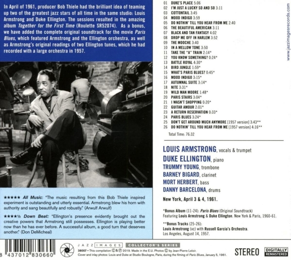 Louis Armstrong, Duke Ellington: The Great Summit - CD Foto #2