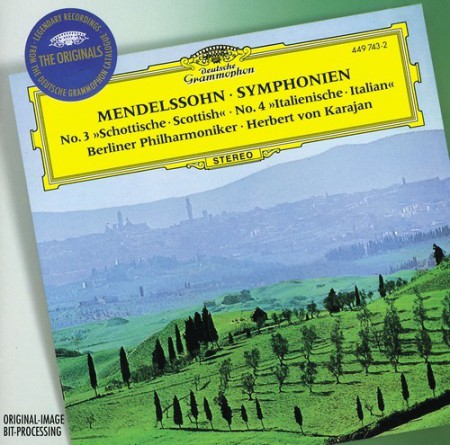 Berliner Philharmoniker, Herbert von Karajan: Mendelssohn: Symphonies Nos. 3 + 4 - CD