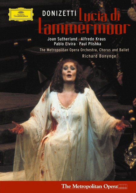 Alfredo Kraus, Dame Joan Sutherland, Pablo Elvira, Paul Plishka, Richard Bonynge, The Metropolitan Opera Orchestra and Chorus: Donizetti: Lucia Di Lammermoor - DVD