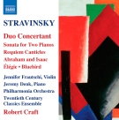 Robert Craft: Stravinsky: Duo Concertant - CD Foto #1