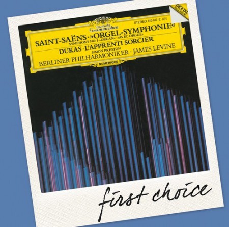 Berliner Philharmoniker, James Levine, Simon Preston: Saint-Saëns/ Dukas/ Berlioz: Organ Symphony+ - CD
