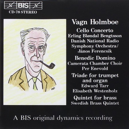 Çeşitli Sanatçılar: Holmboe: Cello Concerto, Benedic Domino, Triade, Brass Quintet - CD