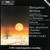 Christina Högman, Nils-Erik Sparf, Péter Csaba: Britten: Variations on a Theme of Frank Bridge, Lachrymae, Illuminations - CD
