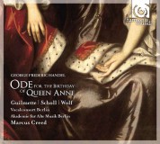 Hélène Guilmette, Andreas Scholl, Andreas Wolf, Marcus Creed: Handel: Ode for the Birthday of Queen Anne - CD