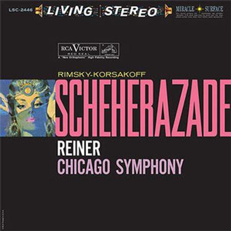 Fritz Reiner, Chicago Symphony Orchestra: Rimsky-Korsakoff: Scheherazade (200 g - 45 RPM - Plak