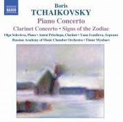 Tchaikovsky, B.: Piano Concerto / Clarinet Concerto / Signs of the Zodiac - CD