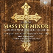 RIAS Kammerchor, Akademie für Alte Musik Berlin, René Jacobs: J.S. Bach: Mass in B minor - CD