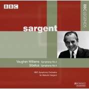 Malcolm Sargent: Sibelius/Vaughan Williams - CD