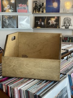 Ahşap Plak Sandığı 12" LP (CEVİZ)