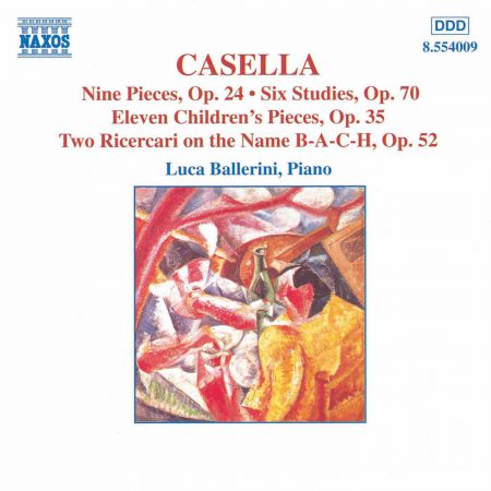 Luca Ballerini: Casella: Piano Music - CD