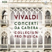 Collegium Pro Musica, Stefano Bagliano, Pierluigi Fabretti, Federico Guglielmo, Andrea Bressan: Vivaldi: Complete Chamber Concertos - CD