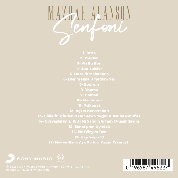 Mazhar Alanson: Senfoni - CD Foto #2