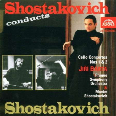 Maxim Shostakovich, Prague Symphony Orchestra, Jiri Barta: Shostakovich: Cello Concertos No: 1,2 - CD