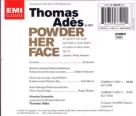 Jill Gomez, Valdine Anderson, Almeida Ensemble, Thomas Ades: Ades: Powder her Face - CD Foto #2