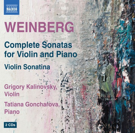 Grigory Kalinovsky, Tatiana Goncharova: Weinberg: Complete Sonatas for Violin and Piano - CD