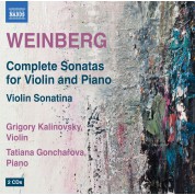 Grigory Kalinovsky, Tatiana Goncharova: Weinberg: Complete Sonatas for Violin and Piano - CD