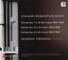 Murray Perahia: Bach: Partitas - CD Foto #2
