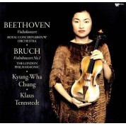 Kyung-Wha Chung, Concertgebouw Orchestra, Klaus Tennstedt: Beethoven & Bruch Violin Concertos - Plak
