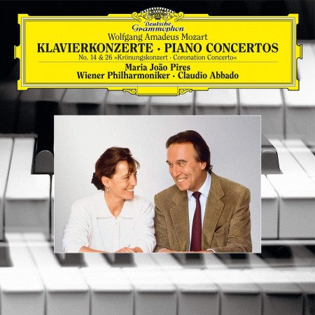 Maria João Pires, Claudio Abbado, Wiener Philharmoniker: Mozart: Piano Concertos Nos. 14 & 26 - Plak