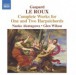 Le Roux: Complete Works for 1 and 2 Harpsichords - CD