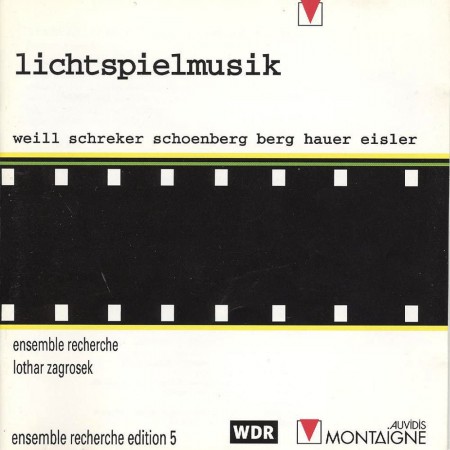 Ensemble Recherche, Lothar Zagrosek: Lichtspielmusik - CD