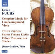 Fuchs, L.: Complete Music for Unaccompanied Viola - CD