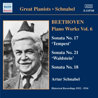 Artur Schnabel: Beethoven: Piano Sonatas Nos. 17, 18 & 21 (1932, 1934) - CD