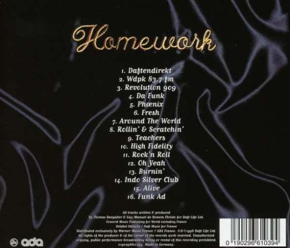 Daft Punk: Homework - CD Foto #2