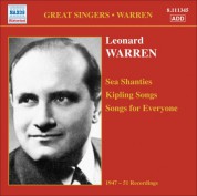 Leonard Warren: Warren, Leonard: Sea Shanties - Kipling Songs - Songs for Everyone (1947-1951) - CD