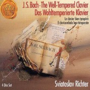 Sviatoslav Richter: Bach:The Well-Tempered Clavier - Das Wohltemperierte Klavier - CD