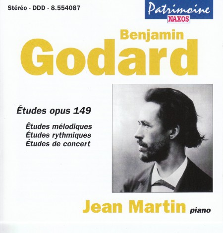 Jean Martin: Benjamin Godard: Etudes op.149 - CD