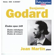 Jean Martin: Benjamin Godard: Etudes op.149 - CD