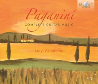 Luigi Attademo: Paganini: Complete Guitar Music - CD