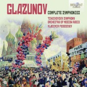 Tchaikovsky Symphony Orchestra of Moscow Radio, Vladimir Fedoseyev: Glazunov: Complete Symphonies - CD